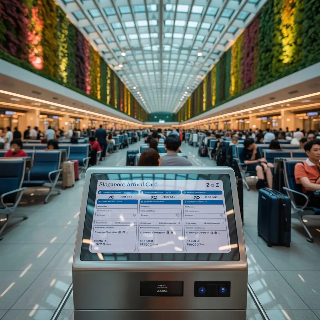 Singapore Arrival Card for Transit Passengers 2026